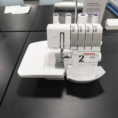 Overlock sewing machine 2 (white thread)