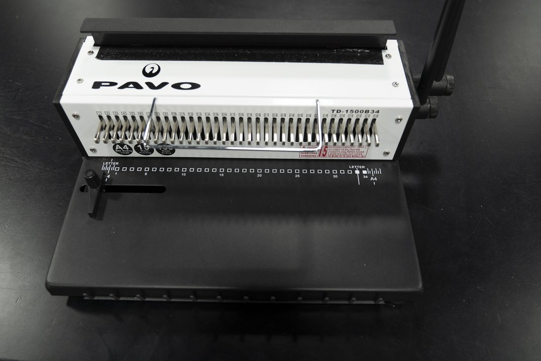 Image of the spaces Wire binding machine #1